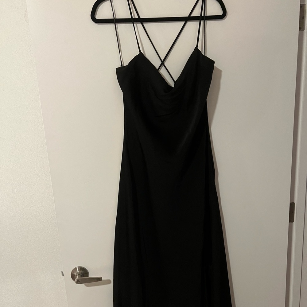ASTR the label black Gaia dress
